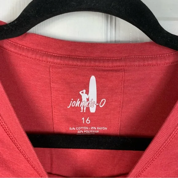 Johnnie-O Kids’ Long Sleeve Top Size 16 - Picture 3 of 4